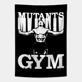 Mutants Gym Anabolic Bodybuilding Black Tapestry