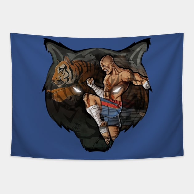 Sagat Tapestry by onurbakar