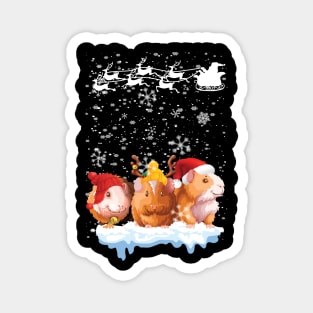 Funny Guinea Pig Christmas Tree Ornament Decor Magnet