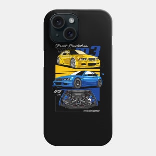 GTR E46 Street Revolution Phone Case