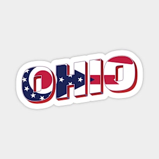 Ohio Vintage style retro souvenir Magnet