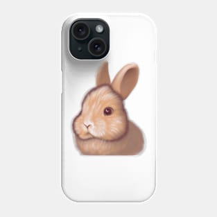 Cute Rabbit Drawing Phone Case