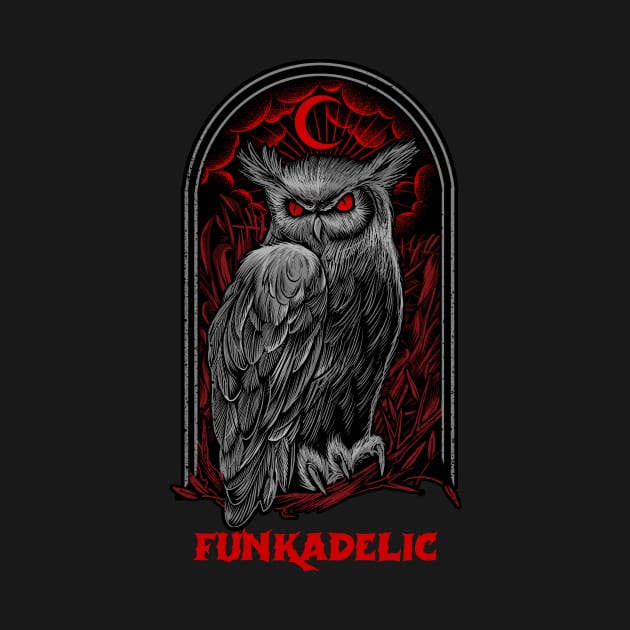 The Moon Owl Funkadelic by Pantat Kering