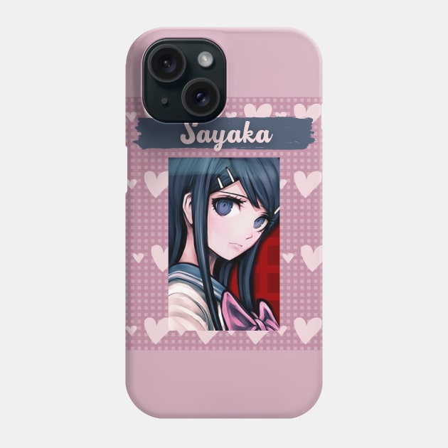 Sayaka: Danganronpa 1 Phone Case by TheMochiLife