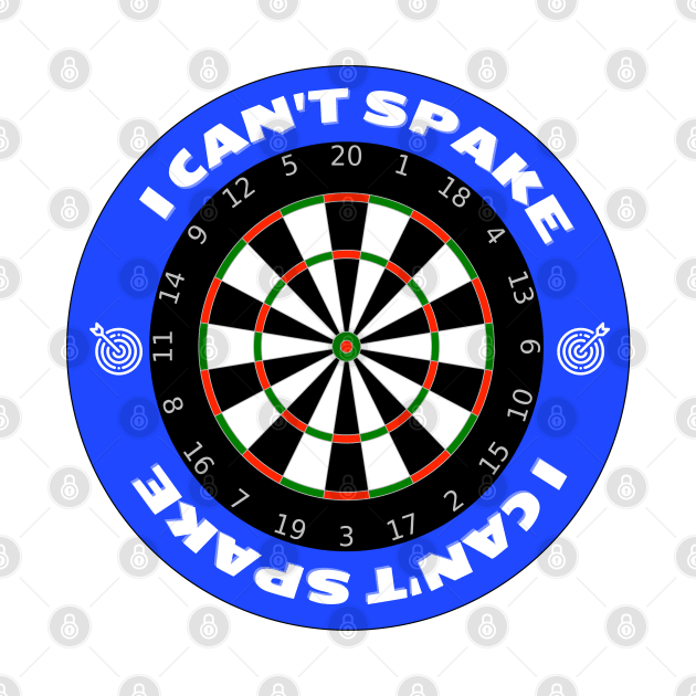 i can't spake wayne mardle iconic commentary in world darts final by Darts Tees Emporium