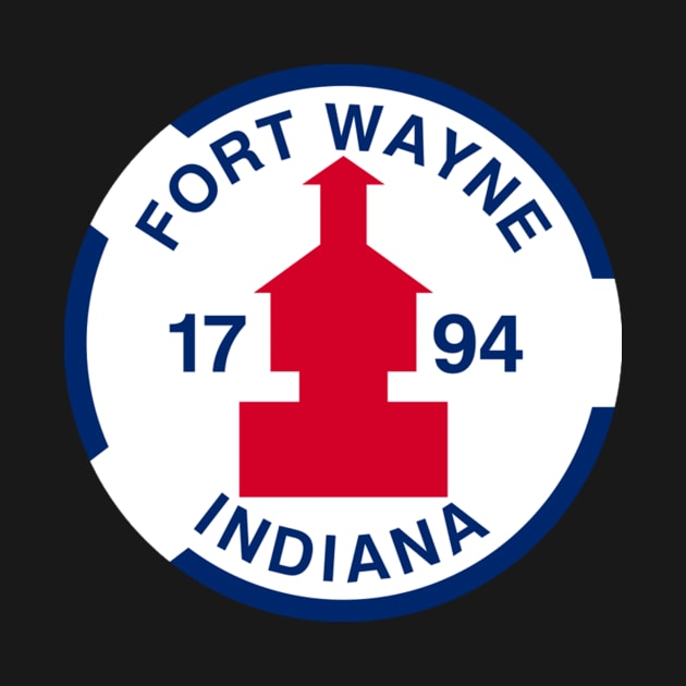 Fort Wayne Flag Decal by zsonn