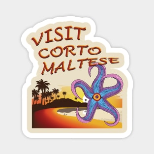 VISIT CORTO MALTESE Magnet