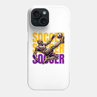 Robot Soccer Player Phone Case