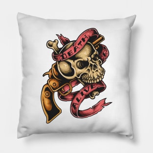 Skull logo Pillow