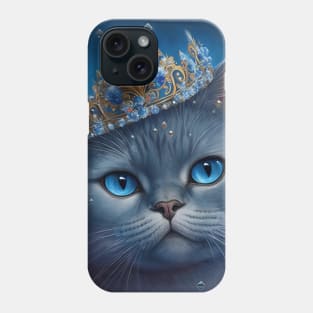 Royal British Shorthair Kitten Phone Case