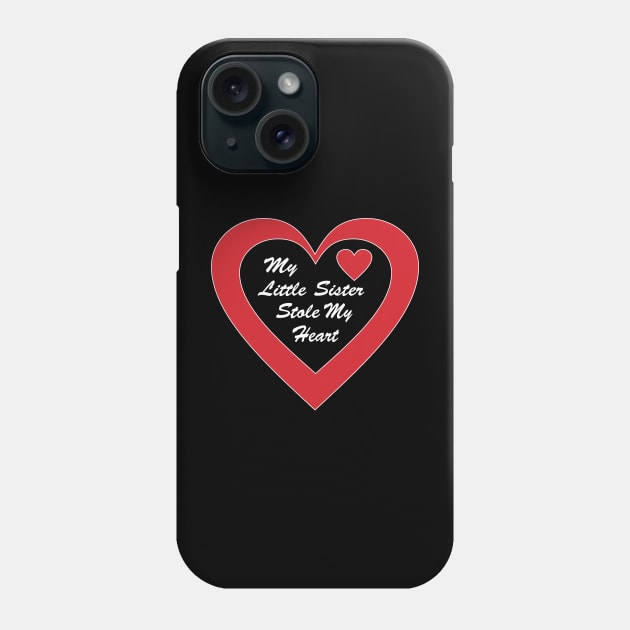 My Little Sister Stole My Heart. Phone Case by PeppermintClover