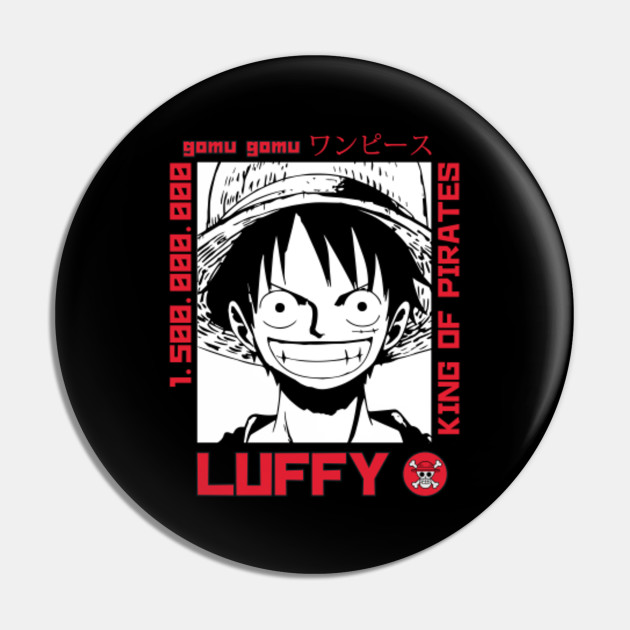 One Piece Monkey D Luffy One Piece Pin Teepublic Uk