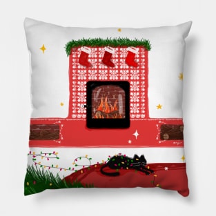 Christmas disaster Pillow