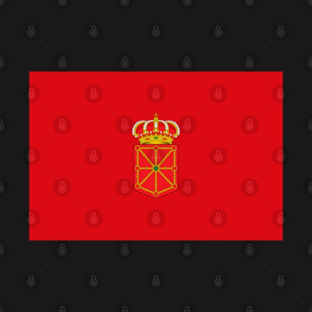 Flag of Navarre, Spain by brigadeiro