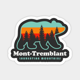 Mont Tremblant Laurentian Mountains Quebec Canada Bear Magnet