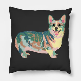 Corgi Portrait Pillow