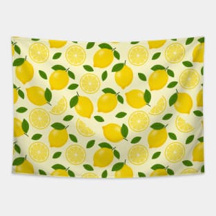 Lemon Fruit Pattern Tapestry