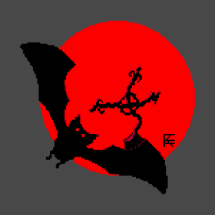 Pixel art vampire bat T-Shirt