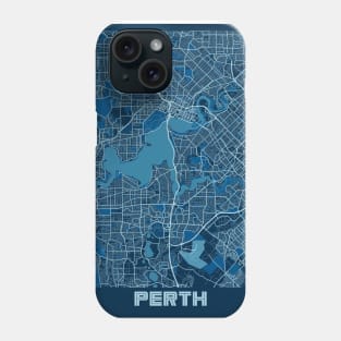 Perth - Australia Peace City Map Phone Case