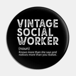 Social Worker Appreciation - Social Work Pin