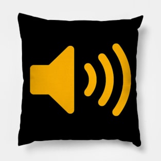 Volume button - orange Pillow