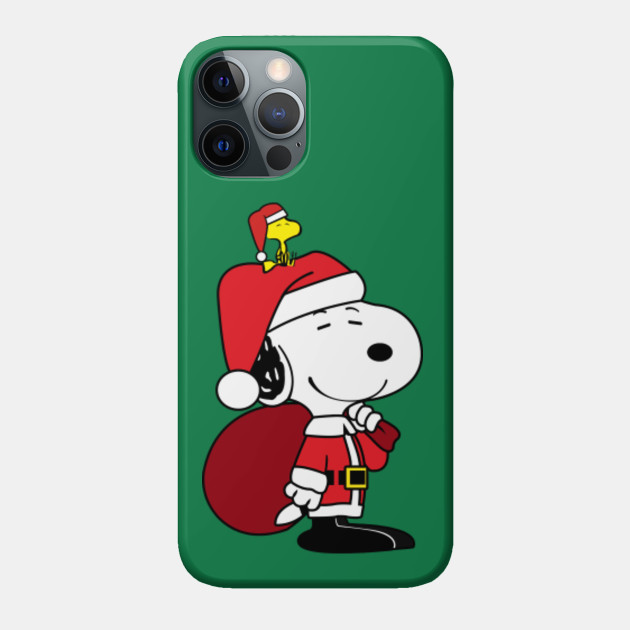 Happy Snoopy Santa Claus - Snoopy - Phone Case