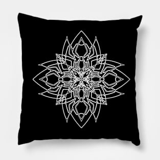 Black Lotus Pillow