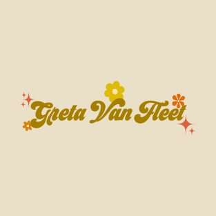 Greta Van Fleet - 70s style T-Shirt