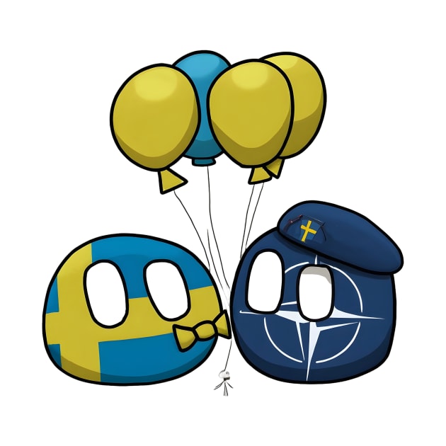 Welcome to NATO, Sweden! by Polandball World