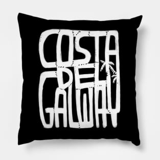 Galway Coast, Irish summer, funny Galway Pillow