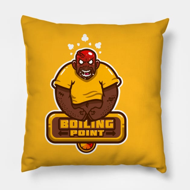 Boiling Point Pillow by arigatodesigns