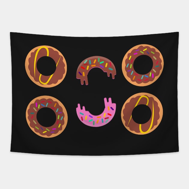 Donut Lover fan club Tapestry by jaml-12