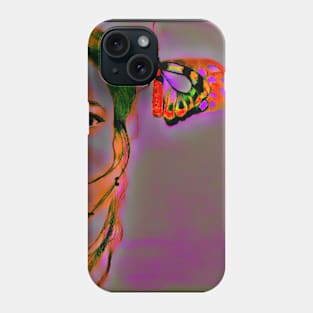 Butterfly Girl Phone Case