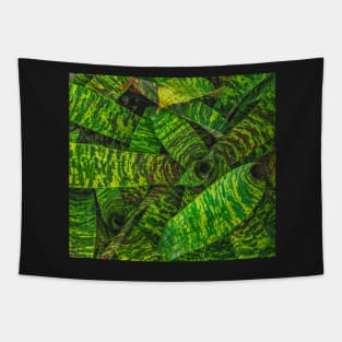 Green Zebra Plant Tapestry