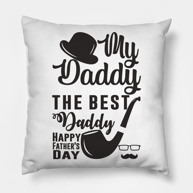 father day Pillow by Billionairestore