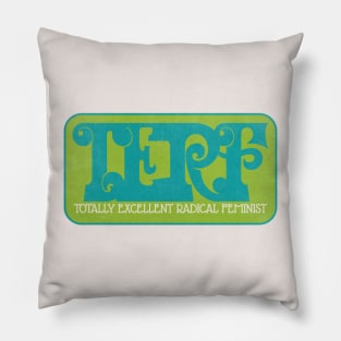 Totally Excellent Radical Feminist Pillow