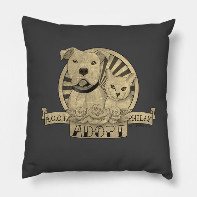 ACCT Philly Adopt Pillow by ACCTPHILLY