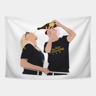 Megan Rapinoe Allie Long USWNT World Champions Tapestry