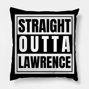 Straight Outta Lawrence Supernatural Birth Town Birth Place Papa Winchester Dean Sammy Pillow