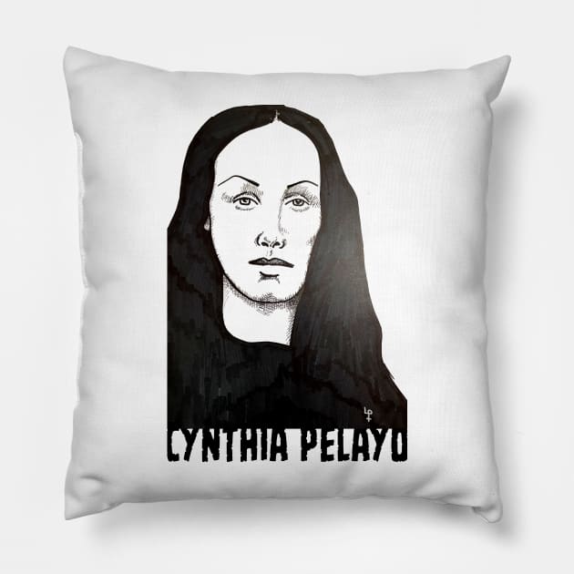 Cynthia Pelayo Pillow by Luis Paredes Creates