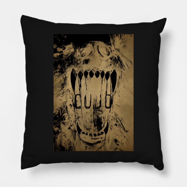 Cujo Pillow by boothilldesigns