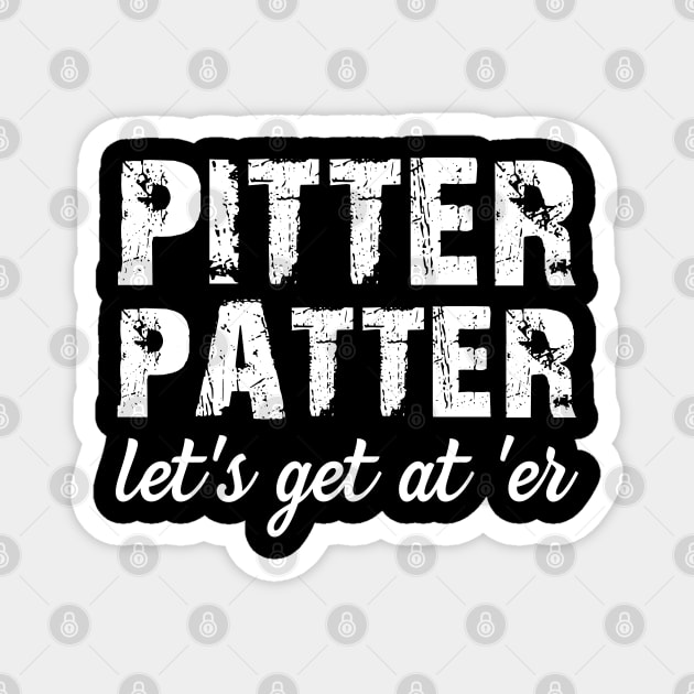 Pitter Patter Magnet by wildbot