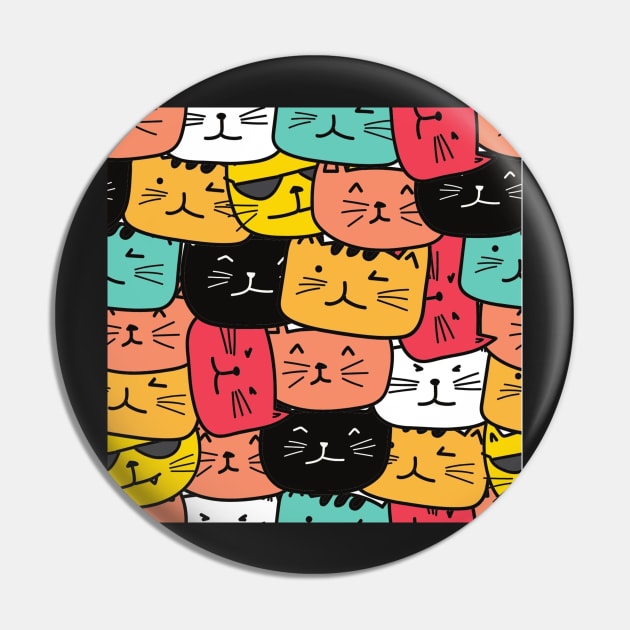 International Cat Day Pin by Pris25