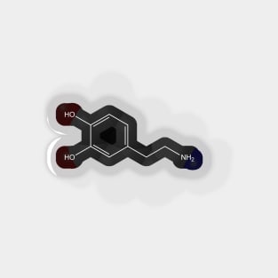 Dopamine Molecule Chemistry Magnet