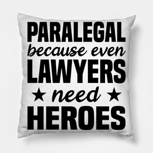 Paralegal Legal Assistant Law Lawyer Pillow