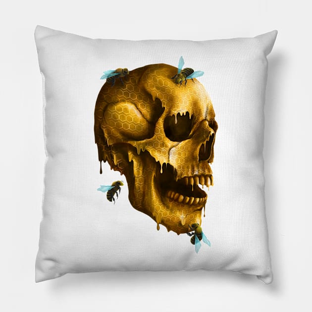 Sweet Death Pillow by opawapo