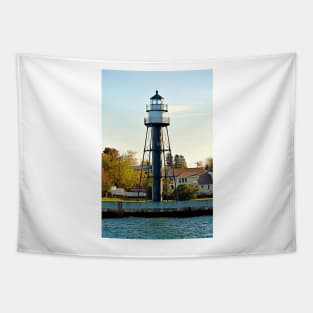 Duluth Harbor South Breakwater Inner Lighthouse Tapestry