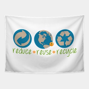 Reduce, Reuse, Recycle Tapestry