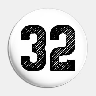 Rough Number 32 Pin