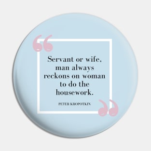 Housework Realtalk in Pink Pin